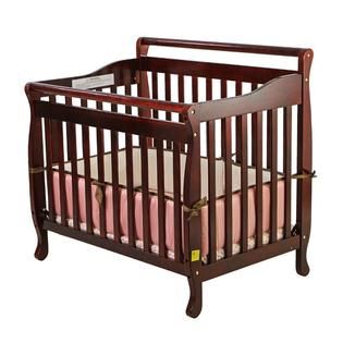 Dream On Me 3 in 1 Portable, Convertible Crib, Cherry   Baby   Baby