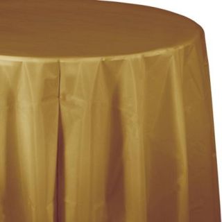 Glittering Gold Octy/Round Table Cover