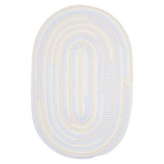 Tiny Ticking Oval Starlight Rug