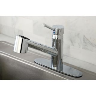 Wilshire Gourmetier Single Handle Pull Out Spray Kitchen Faucet by