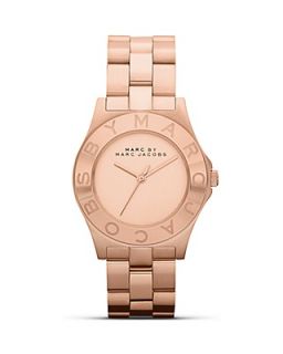 MARC BY MARC JACOBS Rose Gold New Blade Bracelet Watch, 36.5mm