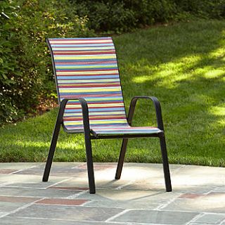 Essential Garden Bartlett Stripe Stack Chair* Limited Availability