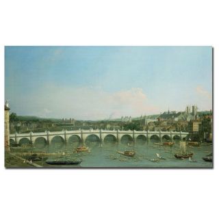 Canaletto Westminster Bridge Canvas Art