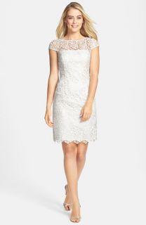 Adrianna Papell Lace Shift Dress