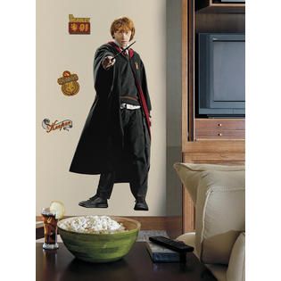 RoomMates Harry Potter   Ron Peel & Stick Giant Wall Decal