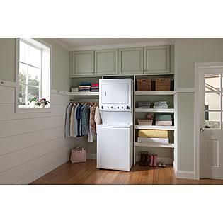 Frigidaire  27 Electric Stacked Laundry Center   White ENERGY STAR®