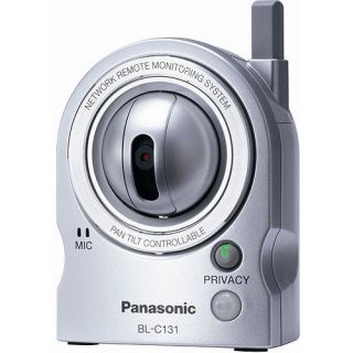 Panasonic BL C131A Wireless Pan / Tilt MPEG 4 PetCam Network Camera
