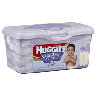 Huggies  Calming Touch Baby Wipes, Lavender & Chamomile, 64 wipes
