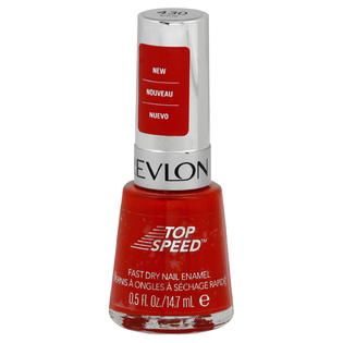 Revlon Top Speed Nail Enamel, Fast Dry, Chili 430, 0.5 fl oz (14.7 ml)