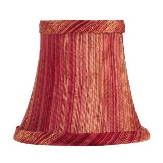 Livex Lighting 4 1/2 in x 5 in Red Wine Bell Lamp Shade