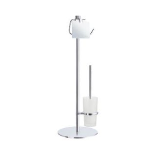 Smedbo Outline Lite Toilet Roll Holder with Square Base in Polished