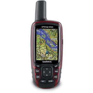 Garmin  GPSMAP62STC 2.6 Handheld Navigator with Camera and TOPO Maps