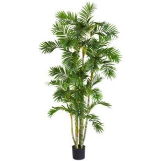 Nearly Natural 6 ft. Green Areca Palm Silk Tree 5337