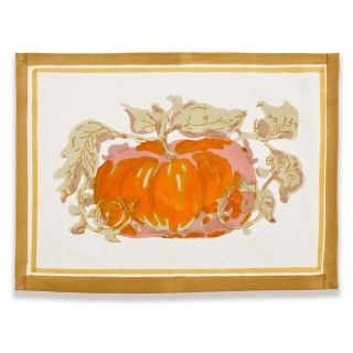 Couleur Nature Pumpkin Rectangle Cotton Placemat (Set of 6)   16606962