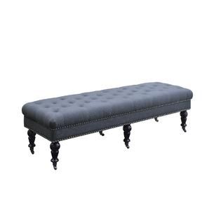 Linon Isabelle Bed Bench 62   Home   Furniture   Accent Furniture