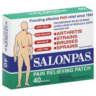 Salonpas  Pain Relieving Patch, 40 patches