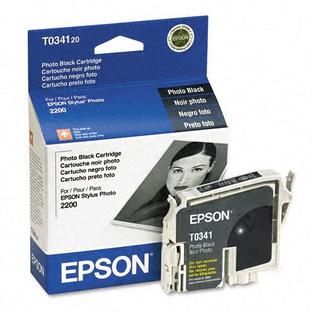 Epson T059120 Inkjet Cartridge, Photo Black