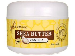 100% Pure Shea Butter   Vanilla 8 oz (227 grams) Solid Oil