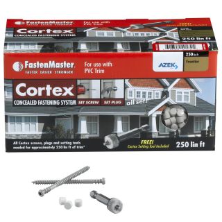 FastenMaster 375 Count #9 x 2.75 in Flat Head Coated Square Drive Deck Screws
