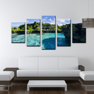 Ready2hangart Seaglass by Christopher Doherty 5 Piece Photographic