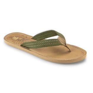 Route 66   Womens Avery Olive Flip Flop