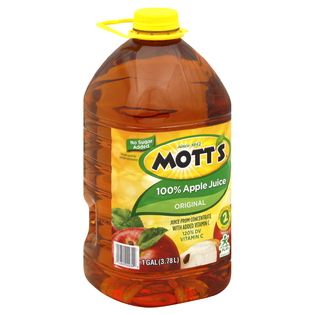 Motts  100% Juice, Apple, Original, 1 gl (3.78 lt)