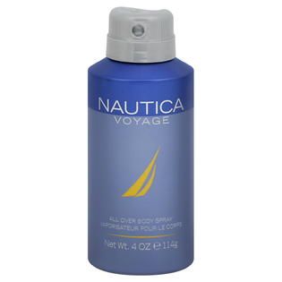 Nautica  Voyage Body Spray, All Over, 4 oz (114 g)