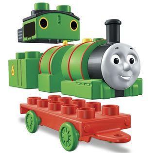 Mega Bloks Thomas Buildable Character Percy   Toys & Games   Blocks