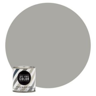 Jeff Lewis Color 8 oz. #JLC410 Smoke No Gloss Ultra Low VOC Interior Paint Sample 108410