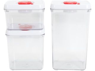 Cuisinart CFS TC S8R 8 Pc Set Red Container