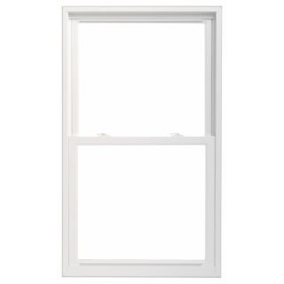 ThermaStar by Pella Vinyl Double Pane Annealed Replacement Double Hung Window (Rough Opening 31.75 in x 61.75 in Actual 31.5 in x 61.5 in)