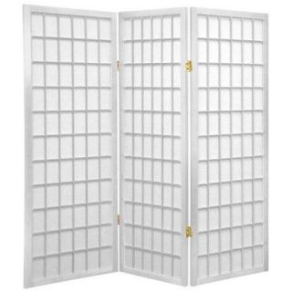 Oriental Furniture 4 Foot Tall Shoji Window Panel Room Divider