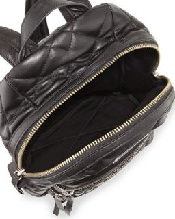 MARC by Marc Jacobs Domo Biker Leather Backpack, Black