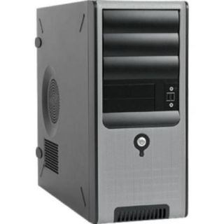 In Win C583 Mid Tower Chassis   Mid tower   Black, Silver   Steel   9 X Bay   1 X 350 W   Atx, Micro Atx Motherboard Supported (c583 ch350tb)