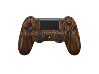 PS4 controller  Wireless Glossy  WTP 541 Toasted Rosewood Custom Painted  Without Mods