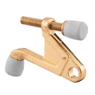 Prime Line Brass Plated 90 Degree Hinge Pin Door Stop DISCONTINUED 55 5739