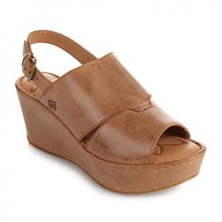 Born® "Tanera" Slingback Leather Wedge   7953762