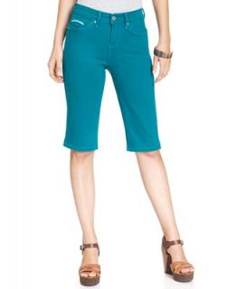 Levis Petite Jeans, 512 Colored Denim Skimmers   Shorts   Women