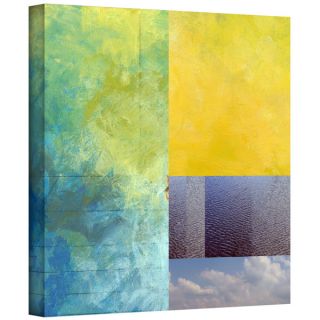 Jan Weiss Earth Textures Squares I Gallery wrapped Canvas Art
