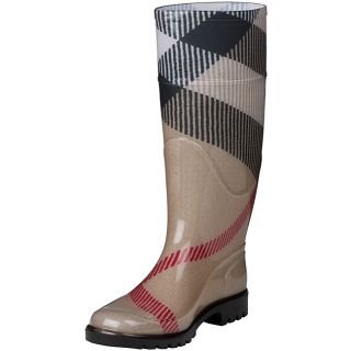 Burberry 3464688 Exploded Check Rubber Rain Boots   Shopping