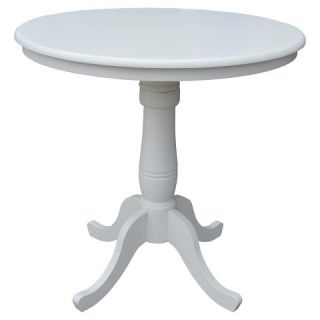 36 Counter Height Pedestal Dining Table