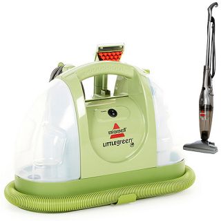 Bissell Little Green Portable Deep Cleaner with Your Choice of Bonus Stick Vac