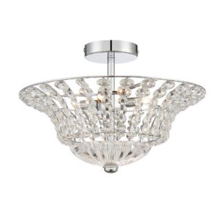 Crowne 4 Light Semi Flush Mount by Quoizel