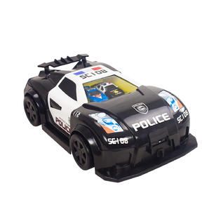 Artin 143 Scale Police Car Case Slot Racing Set 2