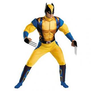 Men’s Wolverine Muscle Halloween Costume   Seasonal   Halloween