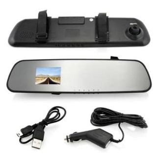 Car Mirror HD 1080P LCD Dash Cam Video Recorder Camera Rearview Vehicle DVR