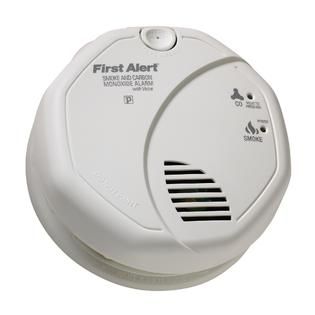 First Alert  Smoke & Carbon Monoxide Alarm with Talking Alert