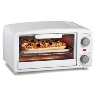 Proctor Silex Toaster Oven and Broiler, White