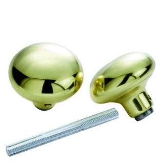 First Watch Security Solid Brass Knob Set with Spindle 1130