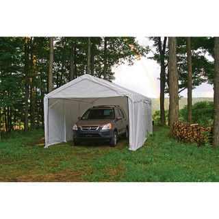ShelterLogic Enclosure Kit for Max AP 20ft.L x 10ft.W Canopy — Fits 55418 and 55420, Model# 25775  Enclosure Kits